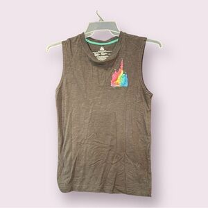 Walt Disney Women’s Tank Top Size XS Black/grey